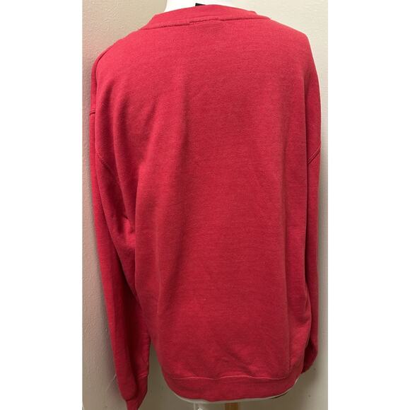 HUF WORLDWIDE Demi Script Logo Crewneck Long Sleeve Sweater Made in USA-Large - Picture 4 of 6